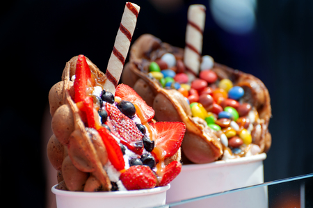 bubbel wafel ijzer